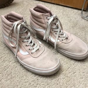 Vans Old School Sk8 Hi Pink High Top Shoes Size 11